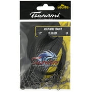 Tsunami Wire Fishing Leader, 12 Length, 45 lb Test, 10-Pack