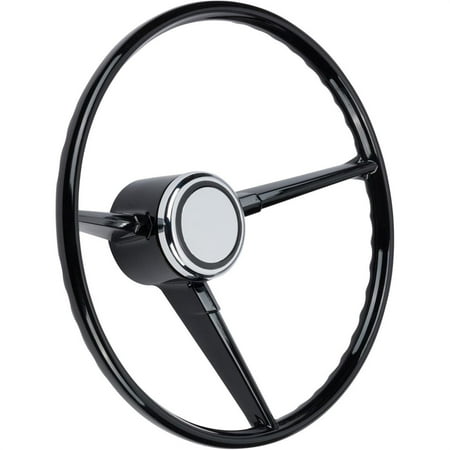 1967-68 GM/Chevy Truck Steering Wheel With Horn Button, 15 Inch