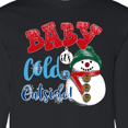 thumbnail image 4 of Inktastic Baby It's Cold Outside Long Sleeve T-Shirt, 4 of 5
