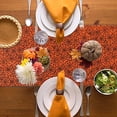 thumbnail image 2 of Chemin de Table Halloween, Chemin de Table Résistant aux Rides Lavable pour les Décorations de Fête de Table et les Soirées Cinéma Effrayantes 14x70 Pouces, 2 of 8