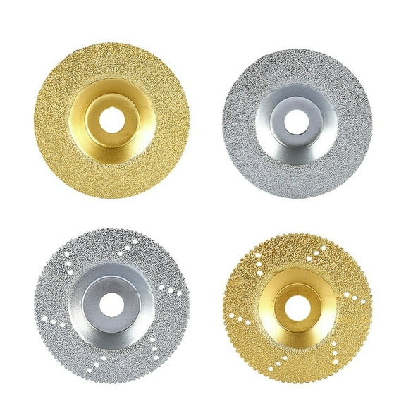 Angle Grinder Dry Grinding Disc Diamond Cutting Disc Marble Bowl Grinding Disk Silver A