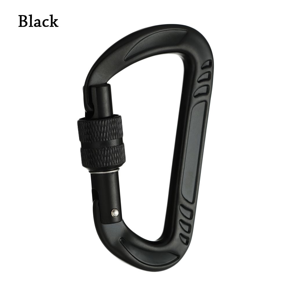 2 Colors Climbing Equipment D Shape Outdoor Tools Quickdraws Lock