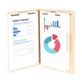 thumbnail image 3 of Blue Summit Manila Classification Folder, 1 Divider Classification Folder and 4 Fasteners, Letter Size, Manila &ndash; 50 Folders, 3 of 4
