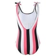 thumbnail image 3 of LIORA Women’s Retro Classic High Cut Low Back One Piece Swimwear Bathing Suits, 3 of 4