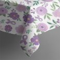 thumbnail image 3 of Pioneer Flower Floral Print Pattern Rectangle Tablecloth 60"x102",Waterproof Polyester Rectangle Table Cloth, Wipeable Spillproof Polyester Tablecloth for Dining, Camping, Indoor and Outdoor, 3 of 6
