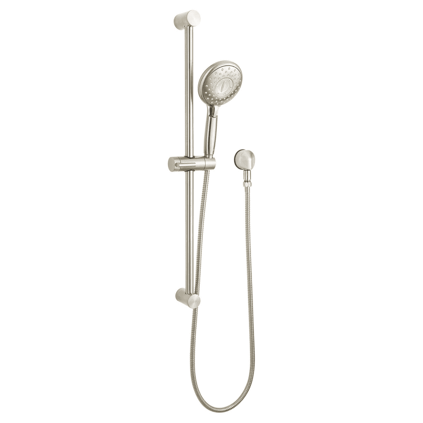 American Standard Spectra Plus Handheld Shower Slide Bar Kit Brushed