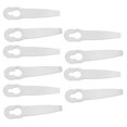 thumbnail image 3 of Mower Metal Blade,10 Pcs Lawn Mower Lawn Mower Metal Blade Mowing Blade Replacement Breakthrough Technology, 3 of 12
