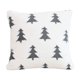 thumbnail image 2 of Funda de cojín decorativa navideña | Funda de cojín cuadrada de 45 x 45 cm para sofá y cama | Poliéster con cremallera oculta | Decoración navideña para el salón, 2 of 6