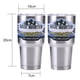thumbnail image 2 of Taza de Café de Acero Inoxidable Aislado, Plata, 30oz - Práctica y Duradera para Grabado Láser, 2 of 8