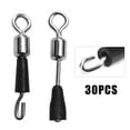 thumbnail image 4 of 30pcs Quick Change Hook Length Link Swivels Connectors Float Feeder Fishing, 4 of 4