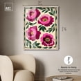thumbnail image 4 of Fourfold Peony I Shadowbox Print Flower Art Decor by Art Remedy, Blonde Frame, 30 x 36, 4 of 6