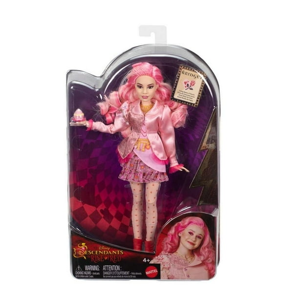 Muñeca MATTEL Disney Descendientes: El Ascenso de Red Bridget, La Joven  Reina de Corazones