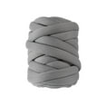 thumbnail image 4 of ziyahi Chunky Wool Yarn DIY Filling Jumbo Tubular Yarn for Weaving Cushion Sweaters gray, 4 of 9