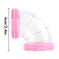 thumbnail image 3 of Plastic Hamster Tunnel Funny Breathable Mouse Tube Pipe Hamster External Pipe, 3 of 10