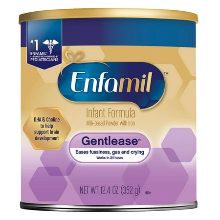 Enfamil Gentlease Infant Formula for Fussiness, Gas, and Crying - Powder, 12.4...
