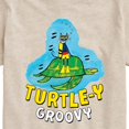 thumbnail image 3 of Pete The Cat - Turtle-y Groovy - Toddler And Youth Short Sleeve Graphic T-Shirt, 3 of 7
