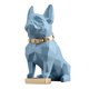 thumbnail image 3 of Escultura Estatua Simple Estatuilla de Francés Decoración Animal Geométrica para Regalos para Recuerdos Caja de Azul Pequeño Soledad estatuilla francesa, 3 of 9