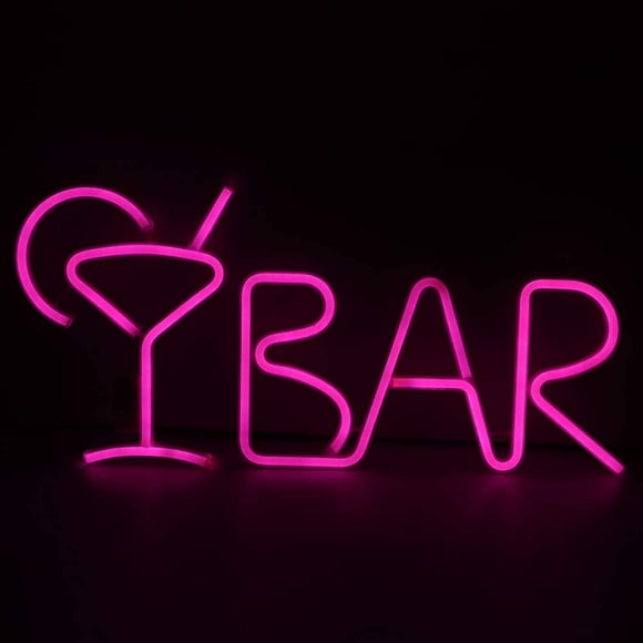 Rose LED Neon Letter Decorative Sign