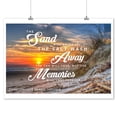 thumbnail image 2 of Chincoteague Island, Virginia, Sunset, Beach Sentiment (9x12 Wall Art Print, Home Decor), 2 of 3