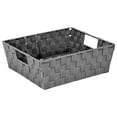 thumbnail image 2 of Simplify 25015-2PK-GREY Étagère de Rangement Fourre-Tout&44; Gris - Pack de 2, 2 of 5