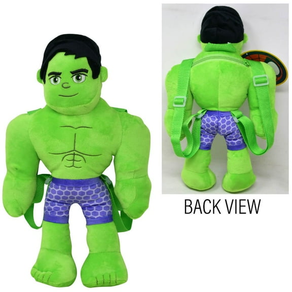Avengers Hulk 16" Plush Backpack