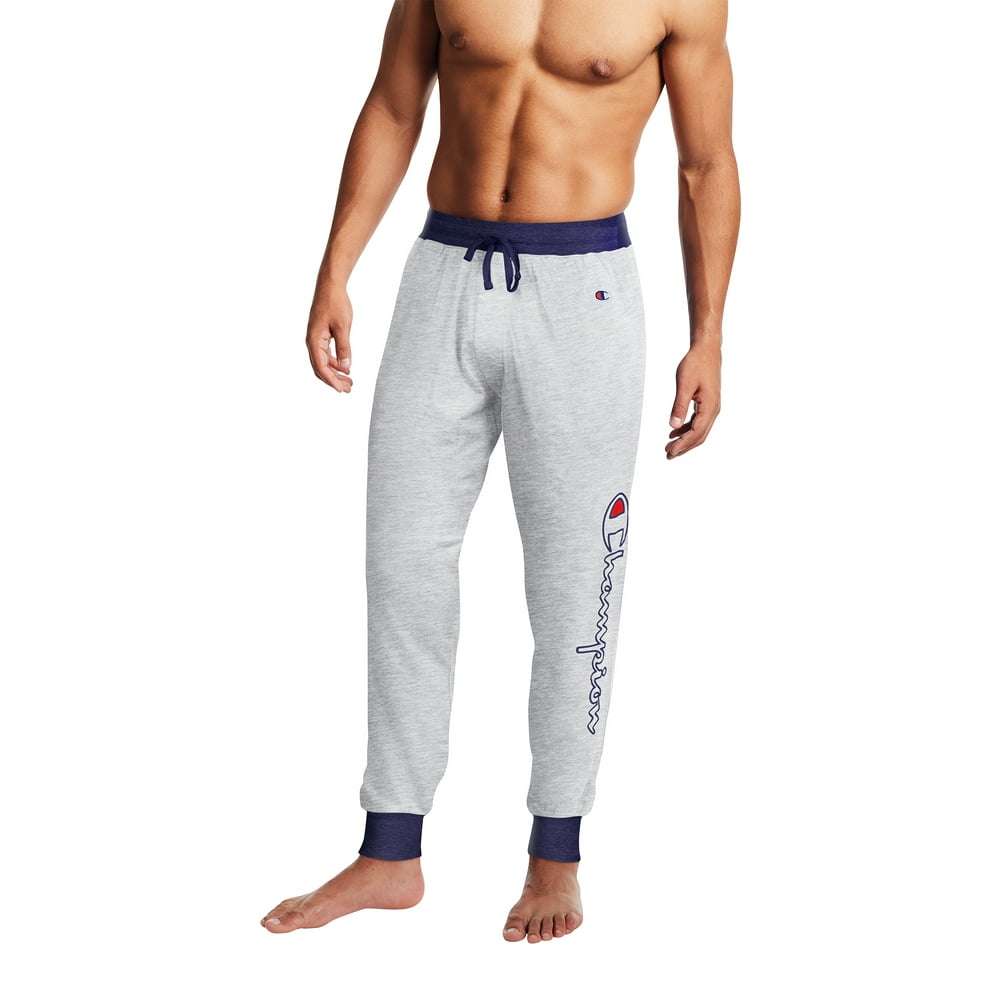 Champion, Adult Mens, Rib Cuff Pajamas Sleep Pants, Sizes S2XL