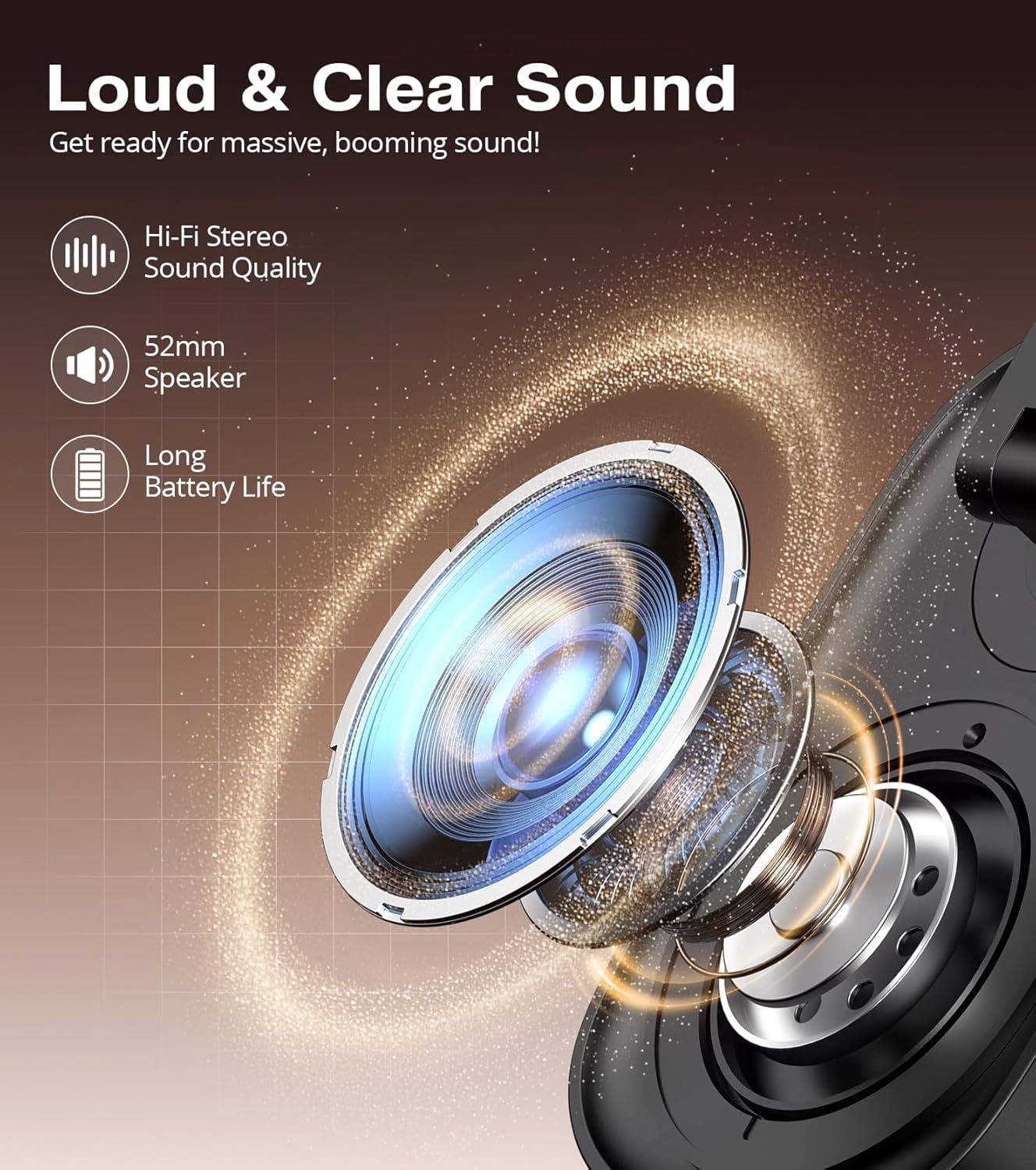 Wireless Induction Speaker,Cell Phone Stand with Bluetooth Speaker,Valentine's Gifts for Older Men Women Teenage Boy,Ampilifer Gadget Foldable with iPhone/Ipad,Birthday Gift for Dad Father