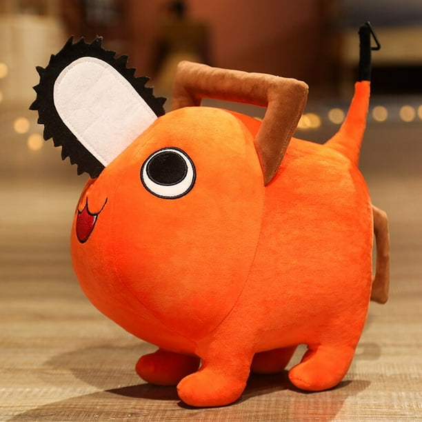 Pochita-motosierra de felpa de 10-40CM para hombre, motosierra, muñeco de peluche bonito, peluche de dibujos animados, juguetes suaves, almohada para niños, regalos de navidad Fivean unisex