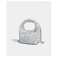 thumbnail image 3 of Lattice Weave Handbag with Soft Leather Chain for Women - Elegant Small Crossbody Bag, 3 of 7