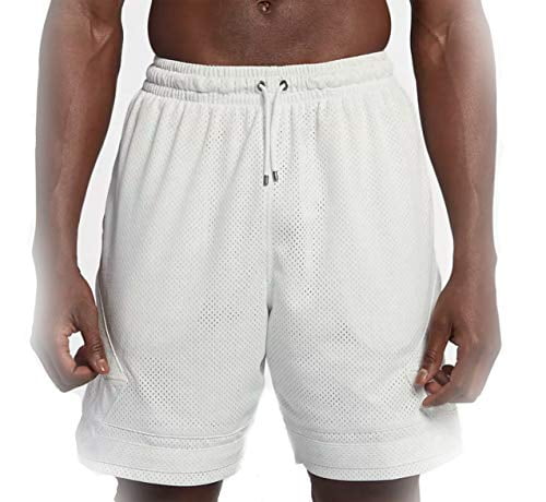 Nike Men's 3XL Jordan Sportswear Diamond Mesh Gym Shorts 939608 121 White -  Walmart.com