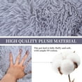 thumbnail image 3 of Sennaux Plush Dog Bed & Cat Bed Cozy Soft Flower-Shape Pet Bed,Light Gray,31.5", 3 of 7