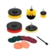 thumbnail image 4 of Juego De Cepillos De Taladro Eléctrico, Juego De Cepillos De Taladro Fuerte De Nailon + Esponja Para Limpiar Baldosas De Suelo De Piscina Para Neumáticos De Coche Para EOTVIA Electric Drill Brush Set, 4 of 8