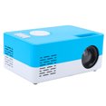 thumbnail image 4 of Mini proyector portátil LED para cine en casa, reproductor multimedia de vídeo, proyector con estante, 100-240V, blanco, azul, enchufe AU, 4 of 5