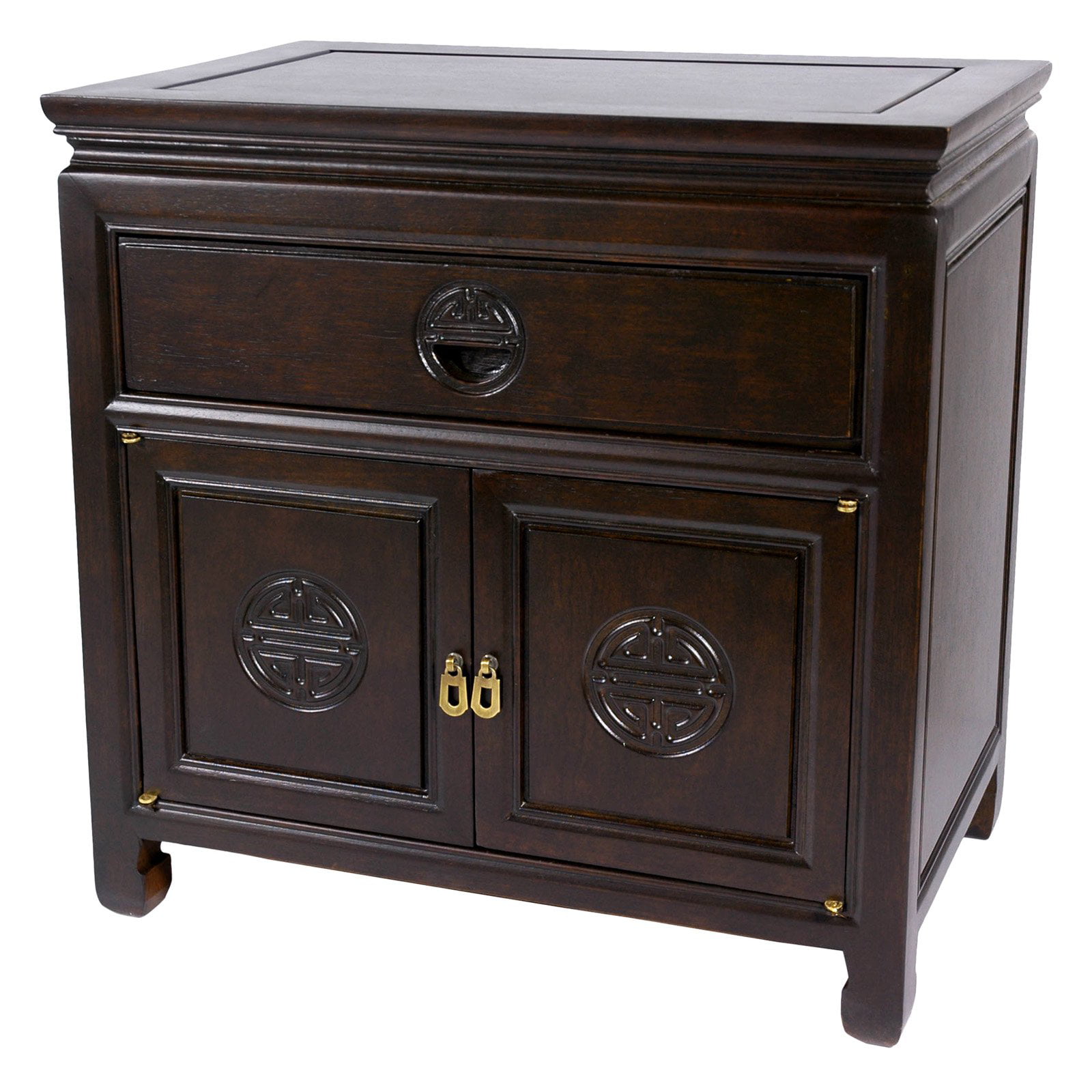 Oriental Furniture Oriental Furniture Rosewood Bedside Cabinet