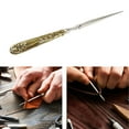 thumbnail image 5 of Leather Punch Hole Awl, Leathercraft DIY Tool, Tailors Punching , Repair Supplies Golden, 5 of 7