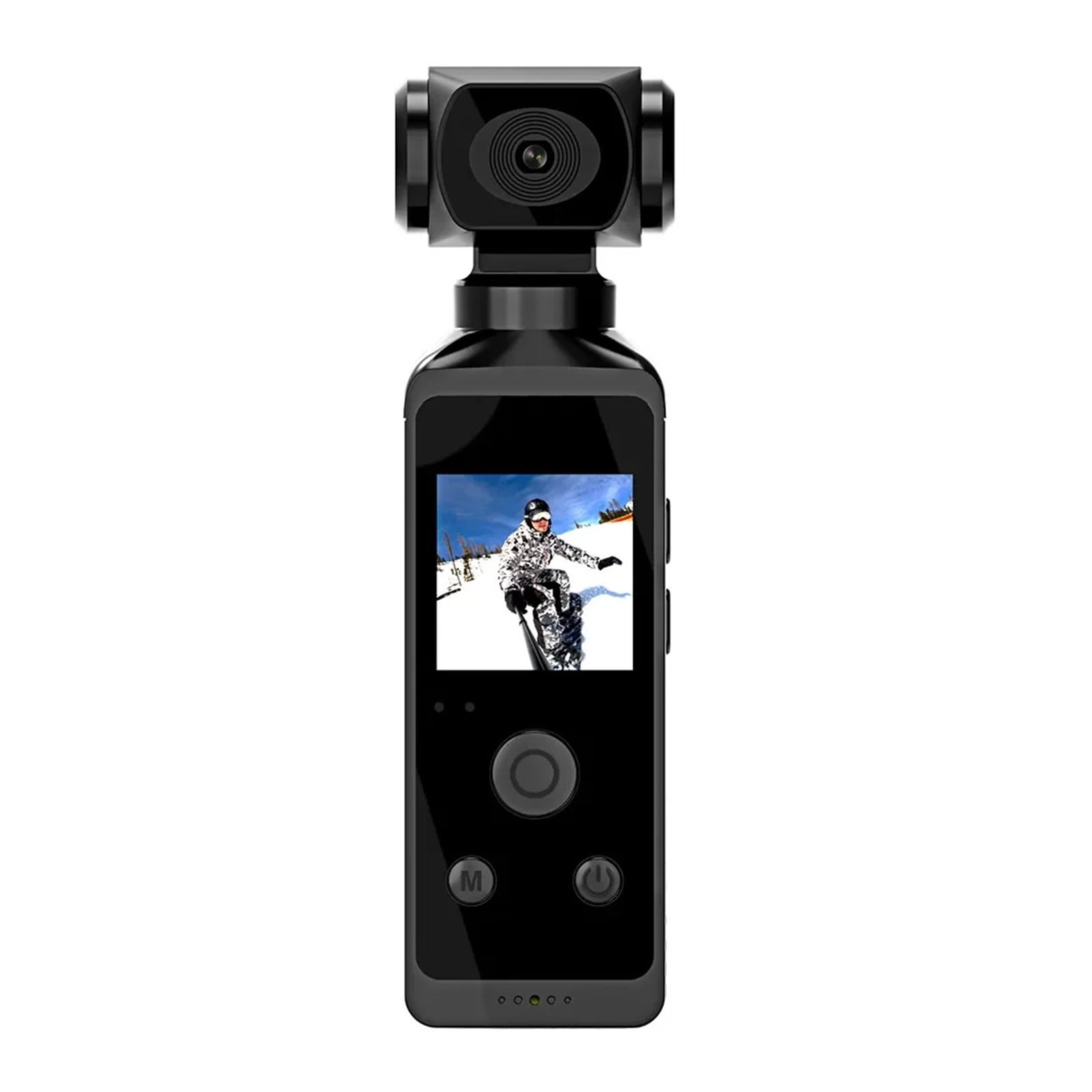 4K 1080P Pocket Action Camcorder HD Sports Cam 1.3" LCD Screen 270° Rotate Wifi Mini Camera with Waterproof Case Motion Camera