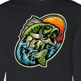 thumbnail image 4 of Inktastic Fishing Long Sleeve T-Shirt, 4 of 5