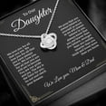 thumbnail image 2 of To My Daughter Gifts From Mom & Dad - Love You Forever Necklace with  Messeage Card & Gift Box, 2 of 5