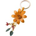thumbnail image 1 of Women's Genuine Leather Car Keychain Accessory, 1 of 5