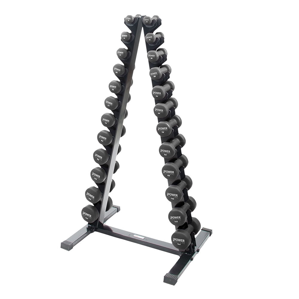 Neoprene/vinyl Vertical Dumbbell Rack