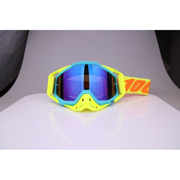 Gafas protectoras para motocross, a prueba de polvo y con soporte para la nariz, para conducción al aire libre y parabrisas