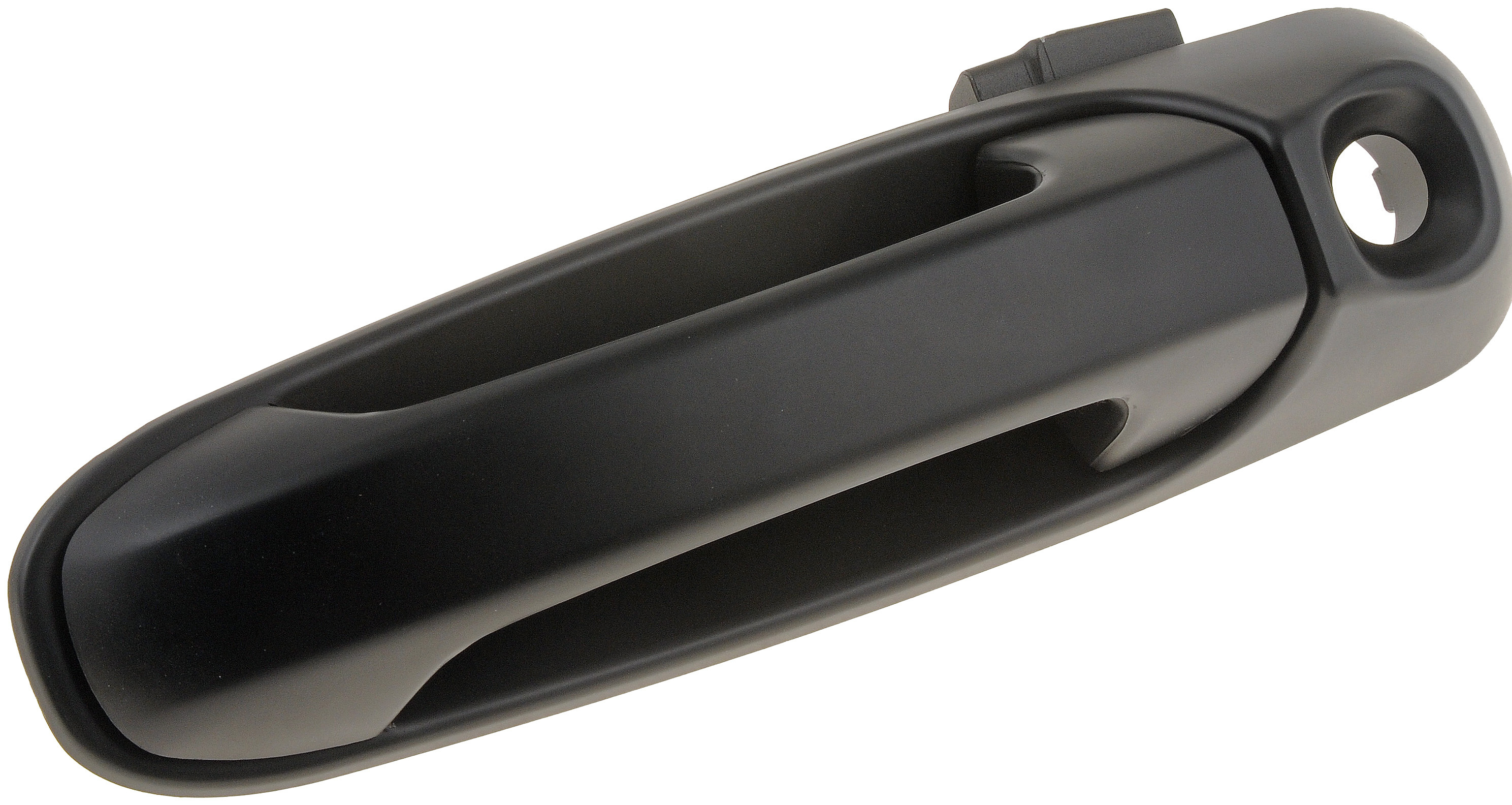 Dorman 80168 Front Driver Side Exterior Door Handle for Specific Dodge / Mitsubishi Models, Smooth Black (OE FIX)