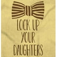 thumbnail image 2 of Funny Lock Up Your Daughters Bowtie Youth T Shirt Tee Boys Infant Toddler Brisco Brands 12M, 2 of 5
