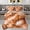 Orange, variant on Erosebridal Brown Marble Bedding Comforter Set, Gold Metalic Full Bedding Set, Gray Reversible, 7pcs