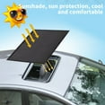 thumbnail image 5 of Car Sunroof Mosquito Proof Screen, Magnetic Sunshade Breathable Mesh Cover for Camping and Road Trip, UV Protection Windproof Sunroof Net Easy Installation Universal Fit, 5 of 9