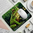 thumbnail image 2 of Frog Gaming Mousepad Square, 8.3x9.8 Inch Non-Slip Rubber Bottom Printed Mouse Mat for Office and Gaming, 2 of 6