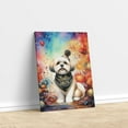thumbnail image 3 of Hello 2025 Shih Tzu Celebrates Happy New Year Firework Balloon Vertical Matte Canvas Poster Lion Dog Lover Gifts Wall Art Home Decor - 02024, 3 of 5