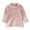 Pink, variant on FAIWAD Girls Cute Knitted Tops Mock Neck Lace Fleece Warm Pullover Kids Long Sleeve Classic Bottom Shirts