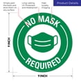 thumbnail image 3 of No Mask Required Sign,, 3 of 7