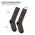 thumbnail image 2 of Compression Socks for Women and Men - Jumping Skull Compression Socks Circulation for Workout, 2 of 8